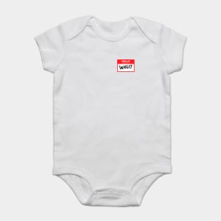 Hello My Name Is Swarley Baby Bodysuit